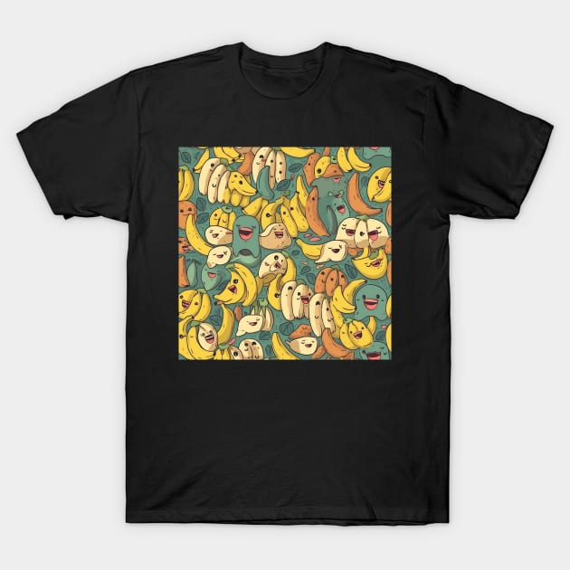 Funny Banana T-Shirt by Kamin42